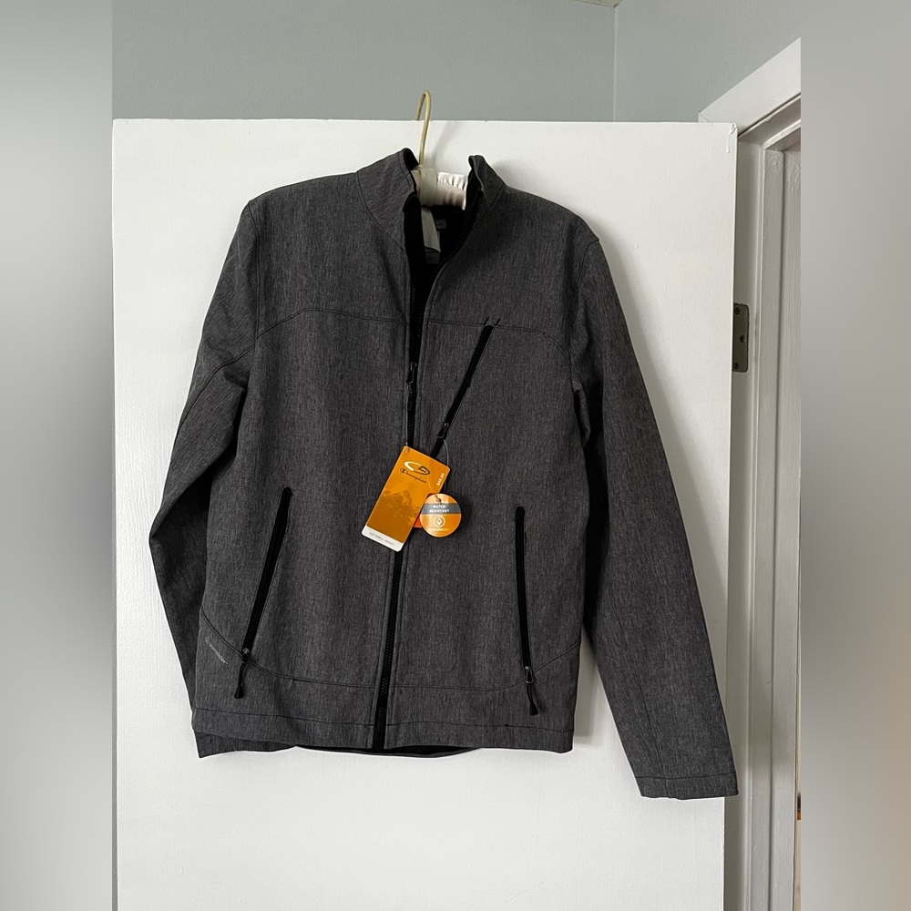 Champion Water Resistant Soft Shell Gray Jacket